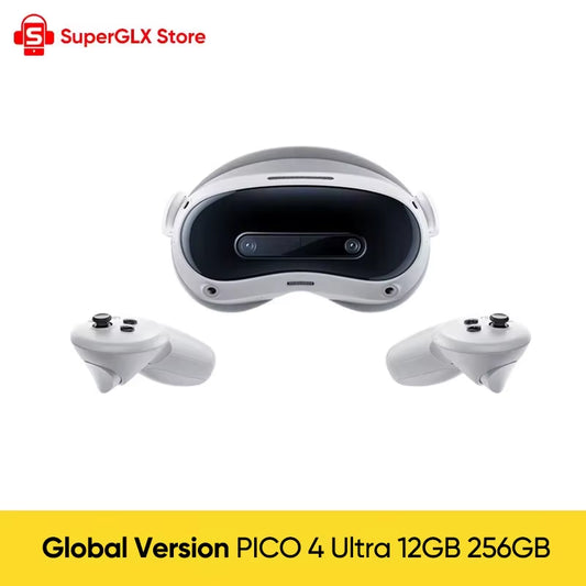 2024 New Original  4 Ultra VR MR Headset 3D Wireless VR Glasses 6DOF Virtual Reality 4K Display for Steam Games All-In-One